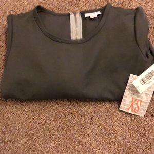Lularoe Gray Amelia NWT XS
